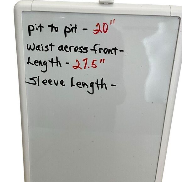 DR2 Daniel Rainn Womens Medium Pullover V Neck Top Orange Geometric Print - Picture 15 of 15